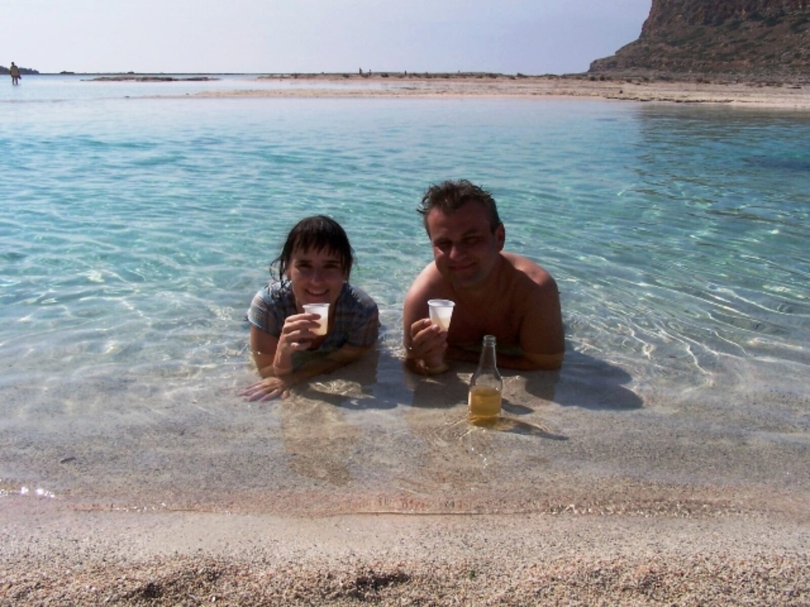 Laguna Balos - moczymy się